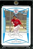 2008 Bowman Prospects # BP56 Iggy Suarez - Boston Red Sox (XRC - Extended Rookie Card) - MLB Baseball Card in Protective Screw Down Display Case!