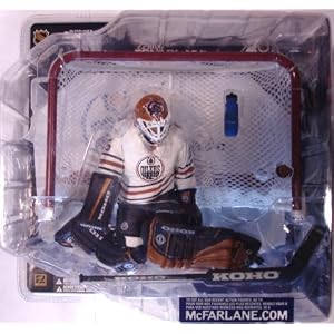 McFarlane Toys NHL Sports Picks Series 2 Action Figure: Tommy Salo (Edmonton Oilers) White... by 