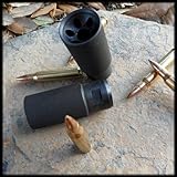 Kineti-Tech Steel Muzzle Brake 1/2 X 28 Threaded Ruger 10/22 S&W 15 22 AR