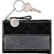 AUTHENTIC COACH SIGNATURE STRIPE MINI SKINNY CARD COIN CASE 42021