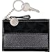 AUTHENTIC COACH SIGNATURE STRIPE MINI SKINNY CARD COIN CASE 42021