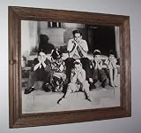  : Little Rascals Picture Print in Rope-trimmed Pine Wood Frame