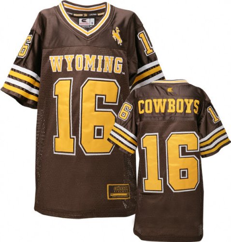Buy Wyoming Cowboys -Youth- Team Color Franchise Football Jersey