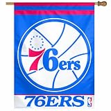NBA Philadelphia 76ers 27-by-37 inch Vertical Flag