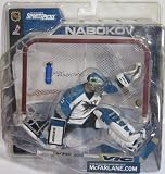 McFarlane Toys NHL Sports Picks Series 2 Action Figure: Evgeni Nabokov (San Jose Sharks) White Jersey VARIANT