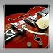 GRETSCH VINTAGE GUITAR RED 24x24