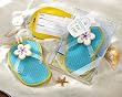 Flip-Flop Luggage Tag in Beach-Themed Gift Box (Qty.1)