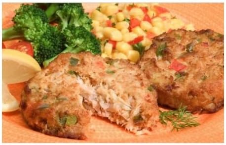 New Wave Kaptains Ketch Seafarer Crab Cake, 2.5 Ounce -- 32 per case.