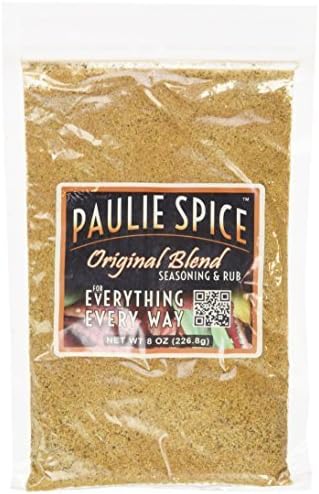 Paulie Spice : Gourmet BBQ Seasoning &amp; Rub Blend : Amazing on Steak, Ribs, Meat, Prime Rib, Wings, Chicken, Turkey, Pork, Fish and Seafood : 8 oz by Paulie Spice