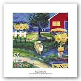 Toby On The Island by Mike Smith 18x18 Art Print Poster