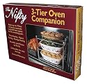 Nifty Home Products Oven Companion 3-Tier Oven Rack