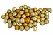 96ct Gold Glamour Shatterproof 4-Finish Christmas Ball Ornaments 1.5" (40mm)