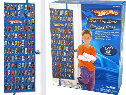 Childrens Toyshop  Toys : Hot Wheels Over the Door Display Case
