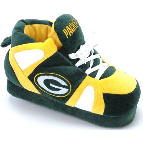 Green Bay Packers Mens Over Sized House Shoes