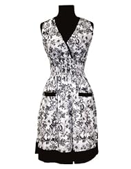 asd Living Loretta Apron with Etchings Design by asd Living