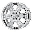 American Racing Fuel AR619 Chrome Wheel (17x8"/6x5")