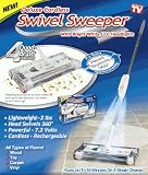 Deluxe Upgraded Cordless Swivel Sweeper with Bright White LED Headlights