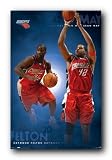 CHARLOTTE BOBCATS POSTER - 22 X 34 MAY+ FELTON 3865