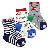 ミキハウスホットビスケッツ(mikihouse hotbiscuits) ３Ｐソックスパック 靴下 (15～17ｃｍ, クルー-ブルー（15）)