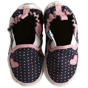 Robeez Infant/Toddler Weekend Polka Dot Slip-On