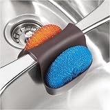 Saddle Style Sink Caddy (SMOKE) (5.5H x 4W x 4D)