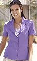 Penny Plain - Violet 14 Maddy Linen Mix Jacket