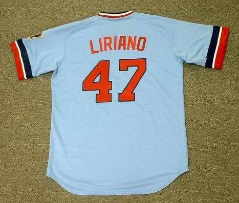 FRANCISCO LIRIANO Minnesota Twins 1980's Majestic Cooperstown Throwback Baseball Jersey, XL