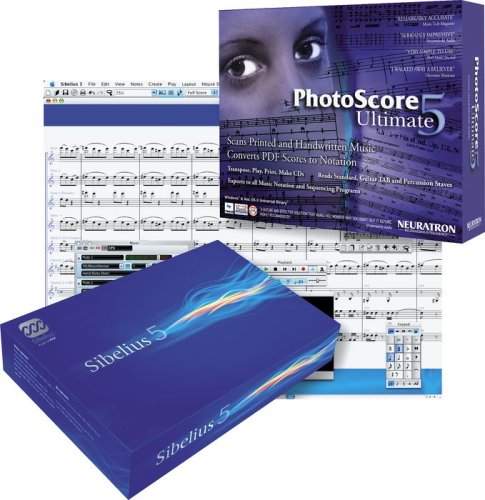 Sibelius 5 Educational & PhotoScore Ultimate 5