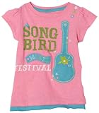 Hatley Girls 2-6x Music Festival Graphic Tee,Pink,3