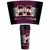 NCAA Mississippi State Bulldogs 16-Ounce Travel Mug