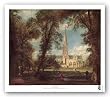 Salisbury Cathedral by John Constable 16.75"x20" Art Print Poster