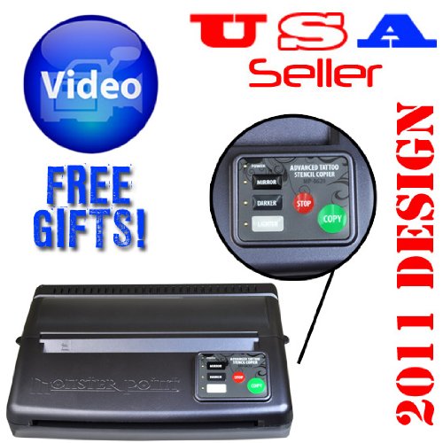 Tattoo Drawing Design Thermal Stencil Copier FLASH Printer Hectograph Machine