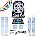 UltraPoi Helix Poi Set LED Poi for Raves and Concerts LED Glow Sick
