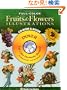 Full-Color Fruits and Flowers Illustrations CD-ROM and Book (Dover Electronic Clip Art)
