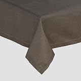 Sun Garden 10121240 50104-62 Tisch-Decke 130 x 180 Dessin uni mocca