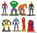 Marvel Super Heroes Buildable mini figures Capsule Toys vending set of 8