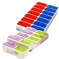 Detach N Go 7 Day AM/PM Detachable Pill Box - Set of 2