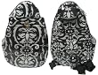 Jet Large Sling (One Strap) Tennis Bag Paisley Blk & White '08