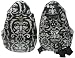 Jet Large Sling (One Strap) Tennis Bag Paisley Blk & White '08