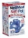 NeilMed NasaFlo Unbreakable Neti Pot with 50 Premixed Packets