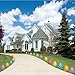 VictoryStore Yard Sign Outdoor Lawn Decorations - Easter Pathway Markers, Set of 18 Colorful Spotted Eggs, Includes 18 Stakes, 13423