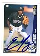 Eric Young autographed Baseball Card (Colorado Rockies) 1996 Upper Deck Collectors Choice #128