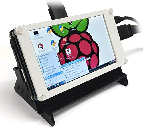 Eleduino 5 Inch 800x480 Pixel Resistive HDMI Input Touch Screen for Raspberry PI B+ /B and Beaglebone Black