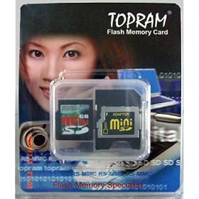 4GB mini SD Memory Card for TMobile SIde Kick III, Motorola Q, PPC 6700, MDA, IPAQ 6945