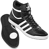 Zoom Produkt-Bild: adidas Originals TOP TEN HI SLEEK Sneaker in Dunkelblau mit Details in Orange