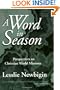 A Word in Season: Perspectives on Christian World Missions