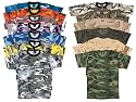Camouflage T-Shirt Genuine Military Style Camo T-Shirt