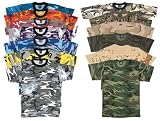 Camouflage T-Shirt Genuine Military Style Camo T-Shirt