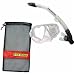 Sporting Goods : US Divers Samoa Mask w/ Rincon Dry Snorkel Combo - Clear