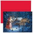 Santa's Forest Friends Christmas Cards -